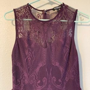 Lace Sweetheart Dress